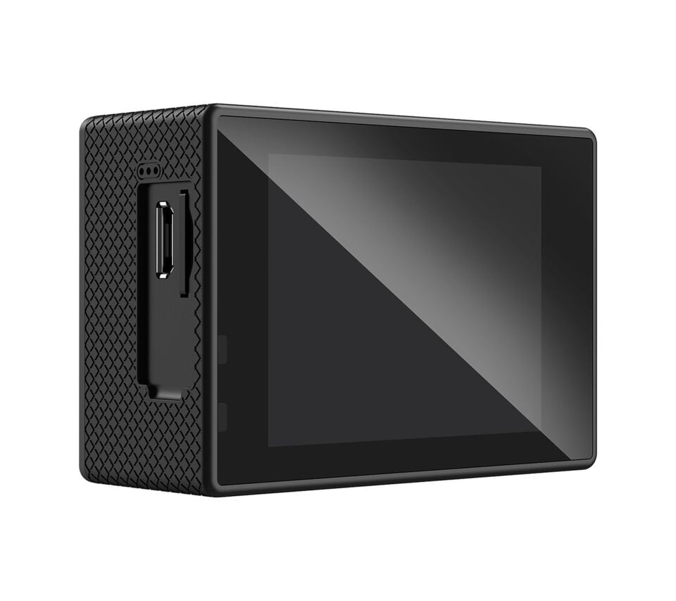 SJCAM SJ4000 Air WiFi 4K UHD 16MP 2” Geniş Ekran H.264 900mAh 30 Metre Su Geçirmez Aksiyon Kamerası Siyah
