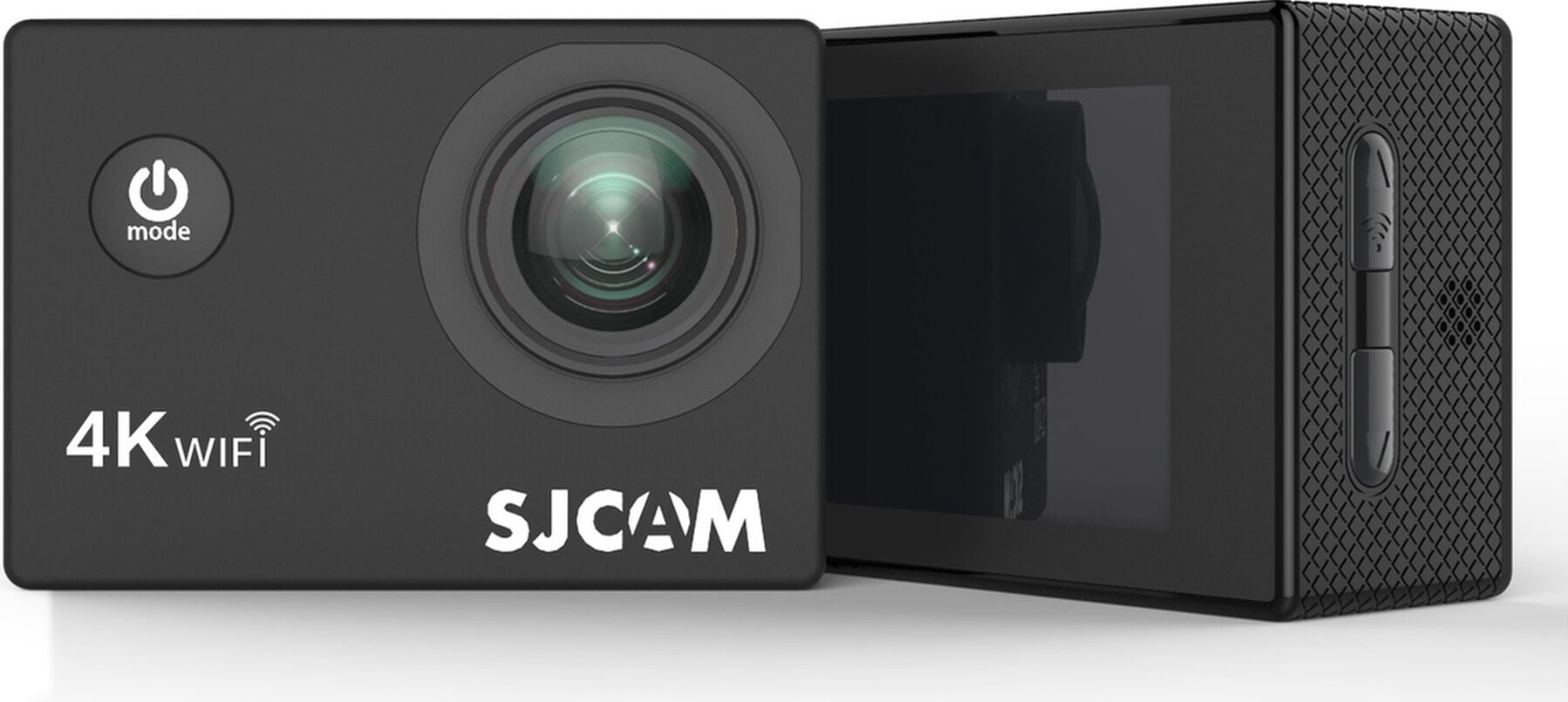 SJCAM SJ4000 Air WiFi 4K UHD 16MP 2” Geniş Ekran H.264 900mAh 30 Metre Su Geçirmez Aksiyon Kamerası Siyah