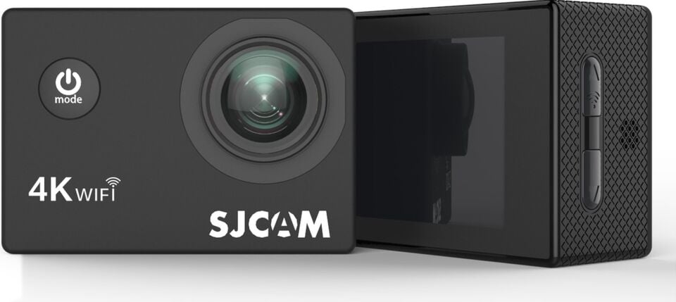 SJCAM SJ4000 Air WiFi 4K UHD 16MP 2” Geniş Ekran H.264 900mAh 30 Metre Su Geçirmez Aksiyon Kamerası Siyah