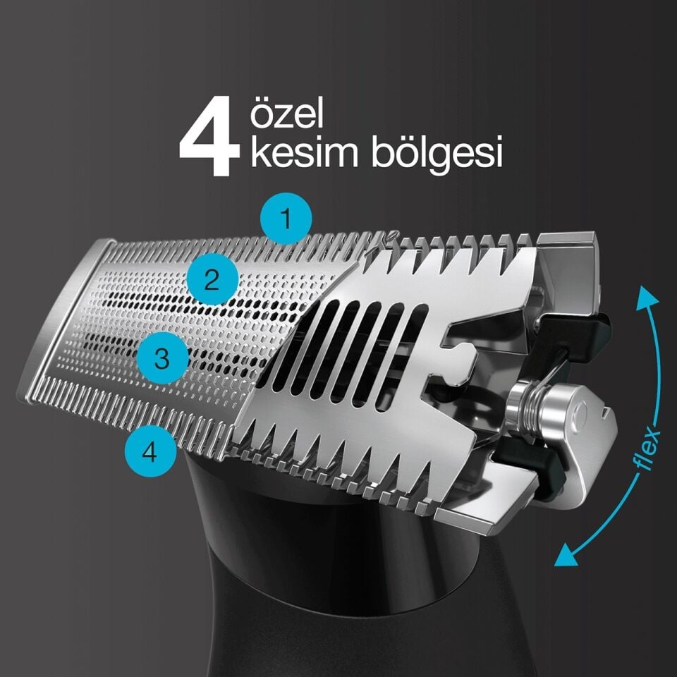 Braun Series XT 5100 Sakal Şekillendirme ve Tıraş Makinesi Siyah