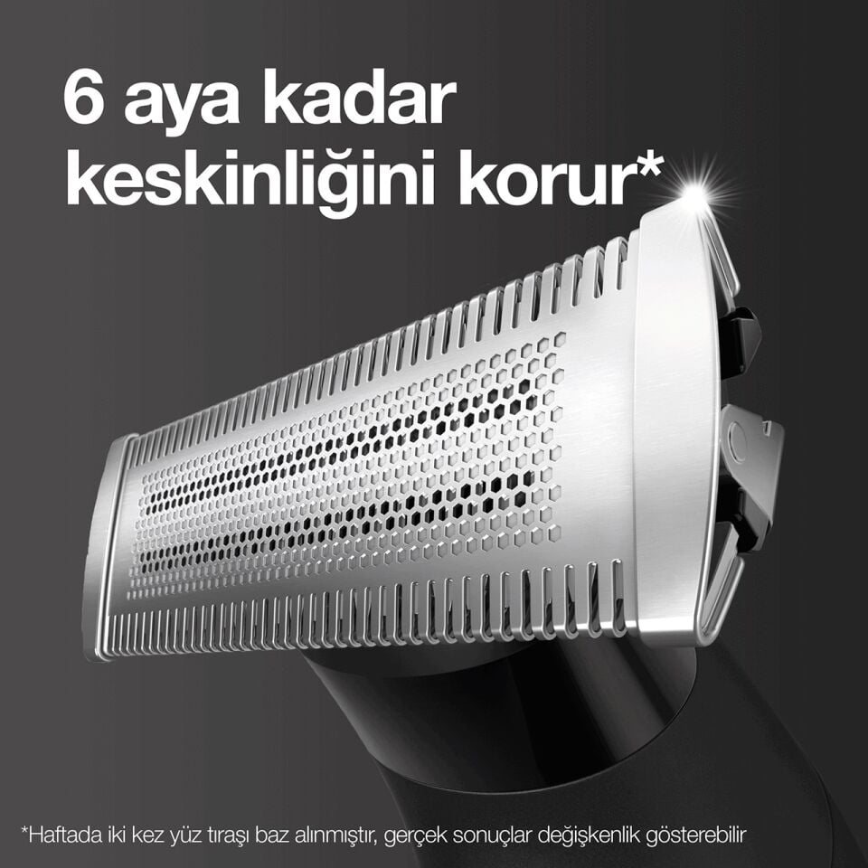 Braun Series XT 5100 Sakal Şekillendirme ve Tıraş Makinesi Siyah