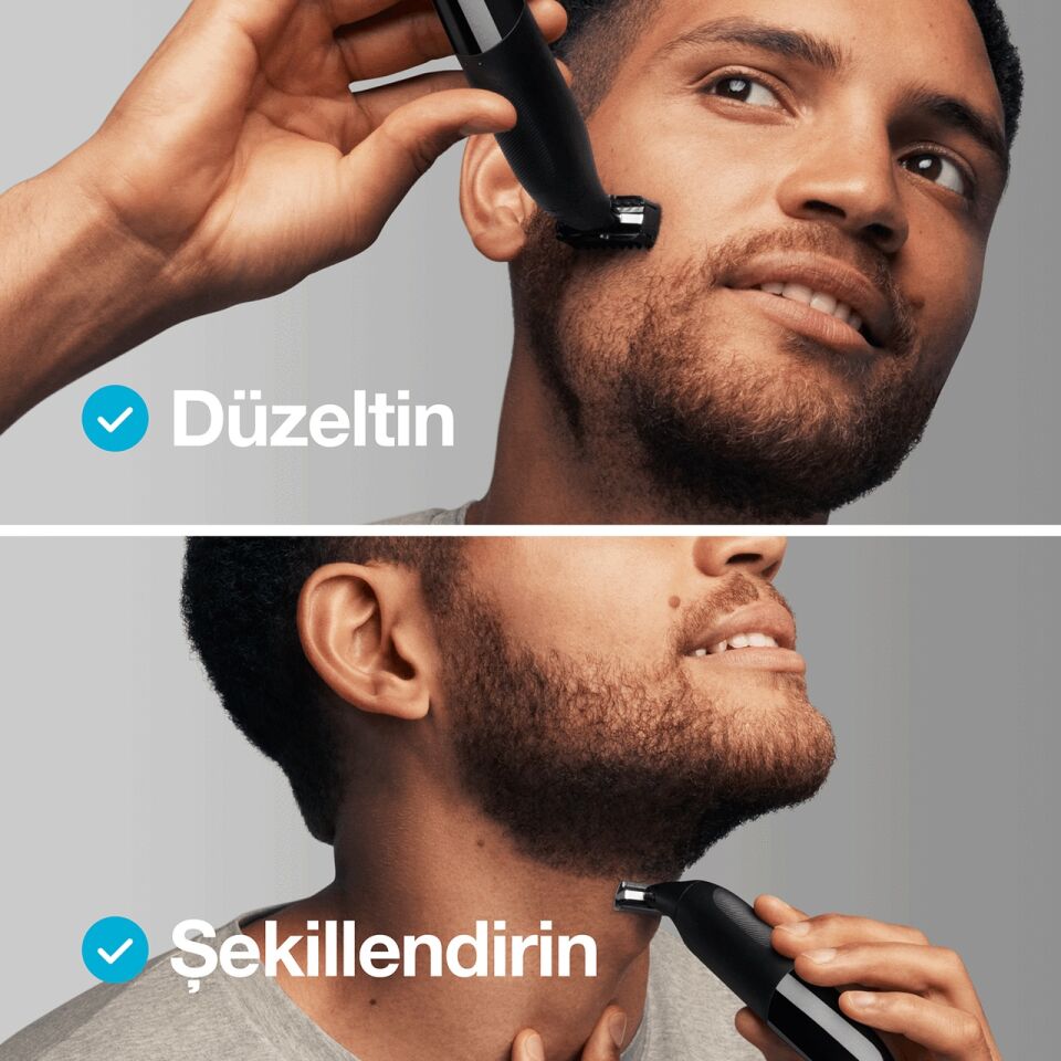 Braun Series XT 5100 Sakal Şekillendirme ve Tıraş Makinesi Siyah