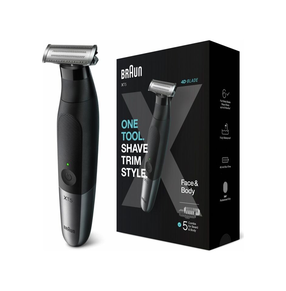 Braun Series XT 5100 Sakal Şekillendirme ve Tıraş Makinesi Siyah