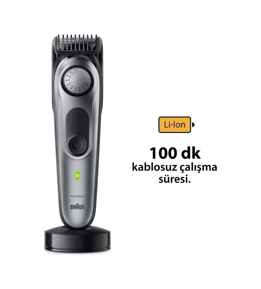 Braun Series 7 Bt7420 Sakal Düzeltici Gri - Gümüş