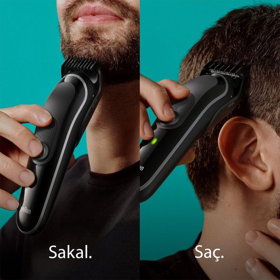 Braun Series 3 MGK3440 All-In One Style Saç Sakal Tıraş Makinesi Siyah