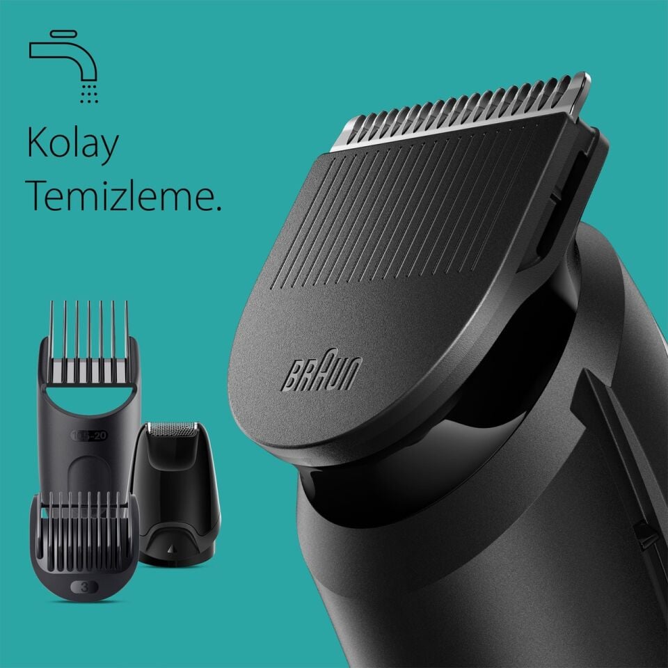 Braun Series 3 MGK3440 All-In One Style Saç Sakal Tıraş Makinesi Siyah