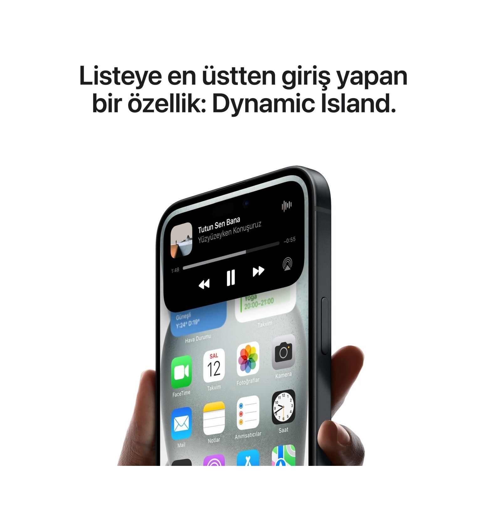 Apple iPhone 15 128 GB Ayaz İletişim