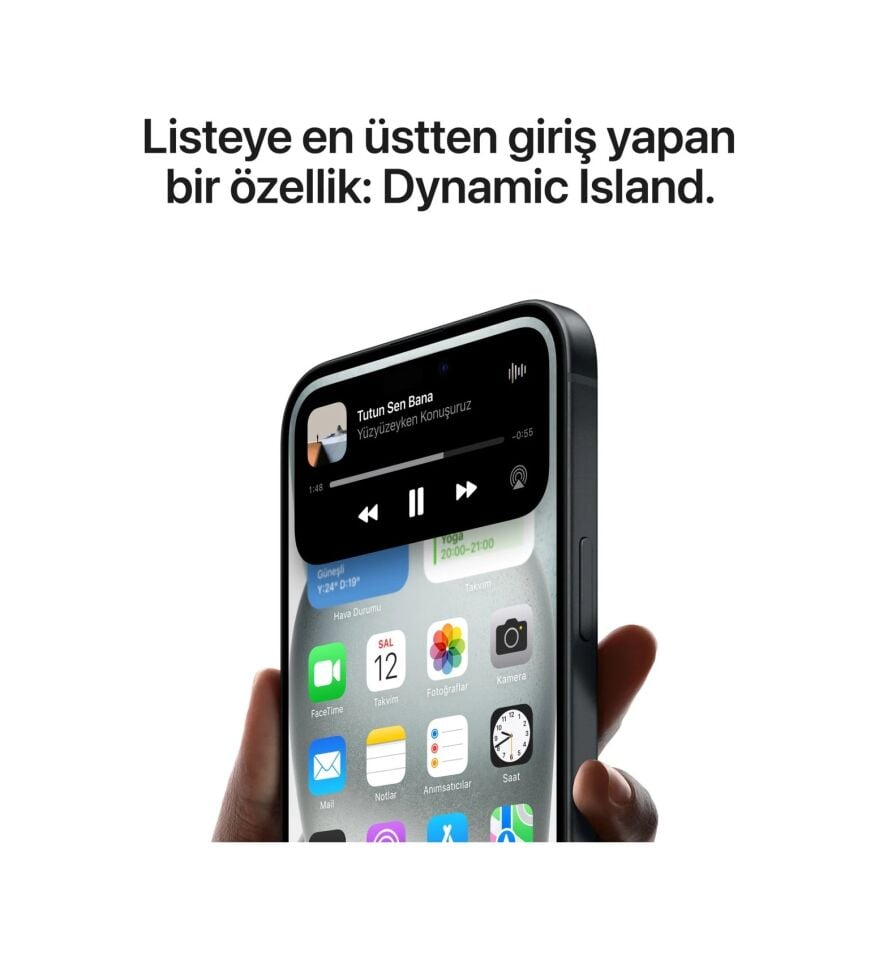 Apple iPhone 15 128 GB (Apple Türkiye Garantili) Mavi 128 GB