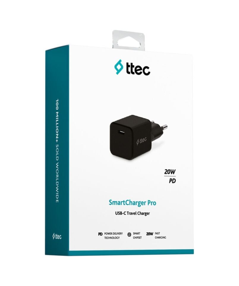 Ttec SmartCharger 20W PD Seyahat Hızlı Şarj Aleti