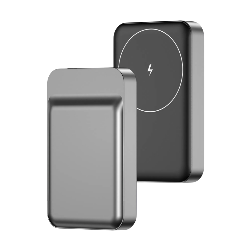 Shaza Nexa Serisi 10.000 Mah Slim Magsafe Powerbank - Gri