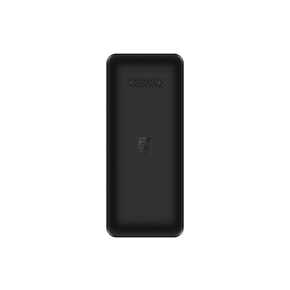 Philips E6105 4g Çift Sim Kartlı Tuşlu Cep Telefonu Siyah Siyah