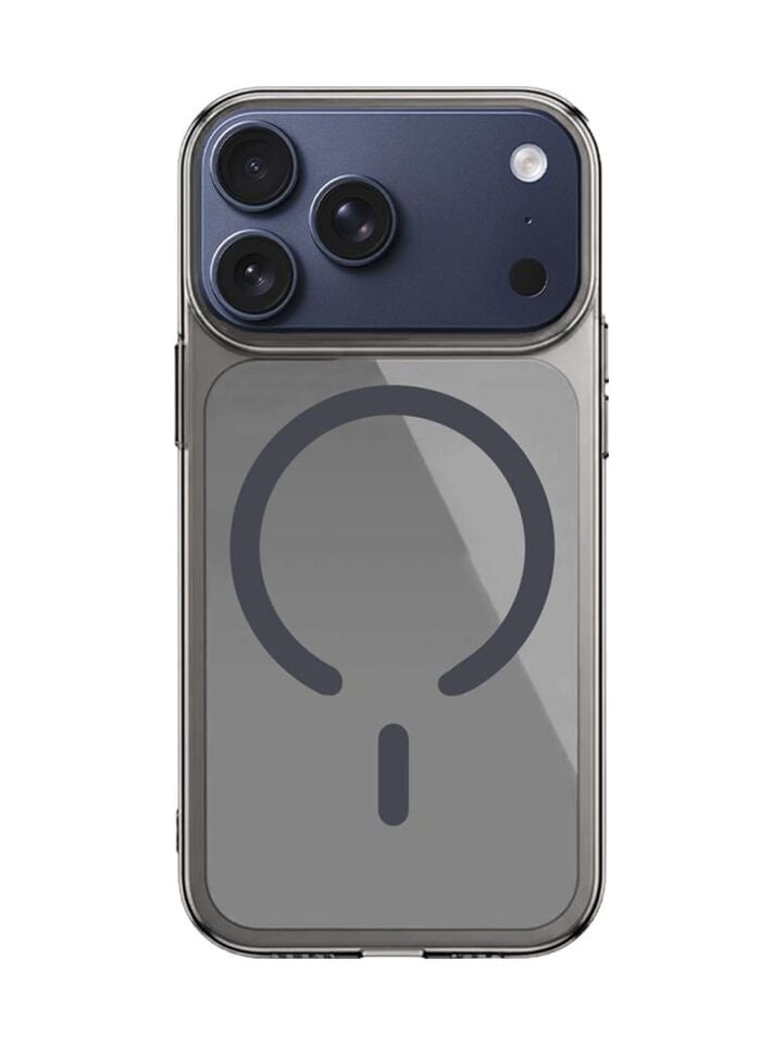 Bikapak Magslım Apple Uyumlu iPhone 17 Pro Gri Kapak