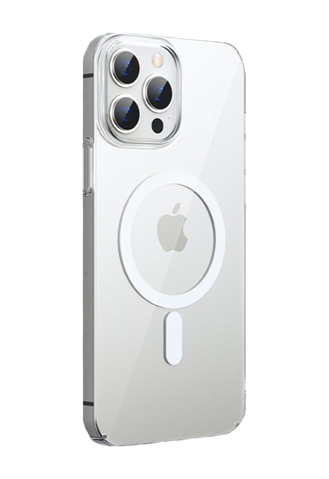 Bikapak Magslım Apple Uyumlu iPhone  16 Pro Max Şeffaf Kapak Kılıf