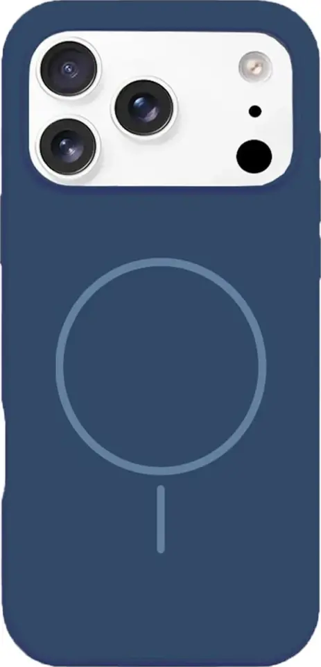 Bikapak Magsense Apple Uyumlu iPhone 17 Pro Max Lacivert Kapak