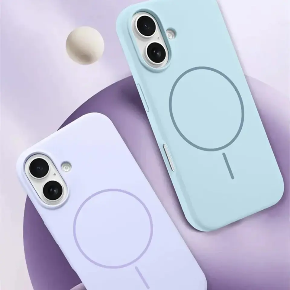 Bikapak Magsense Apple Uyumlu iPhone 13/14 Beyaz Kapak Beyaz