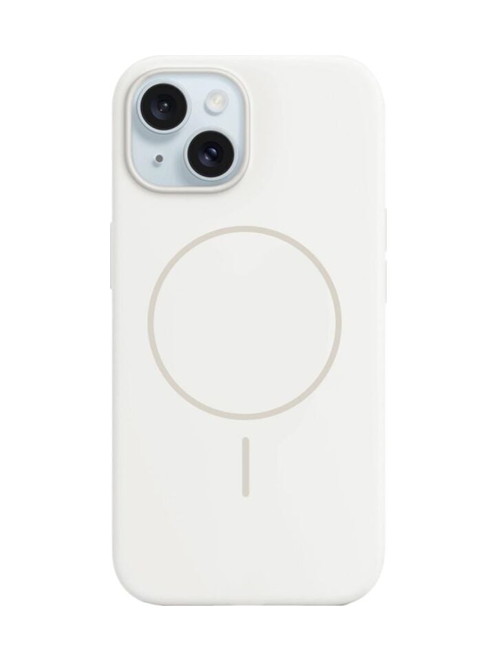 Bikapak Magsense Apple Uyumlu iPhone 13/14 Beyaz Kapak Beyaz