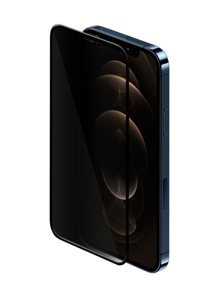 Buff Apple Uyumlu   iPhone 12 Pro Max 5D Privacy Ekran Koruyucu