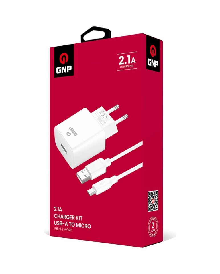 GNP 2.1 Mah Micro USB Kablo Ve Şarj Cihazı