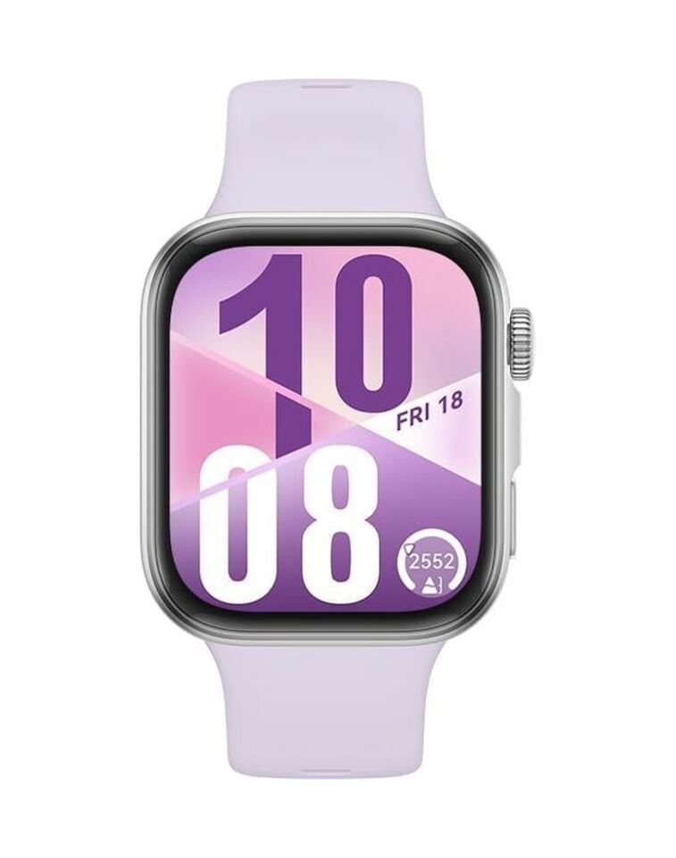 Huawei Watch Fit 4 Silikon Akıllı Saat (Distribütör Garantili) Mor
