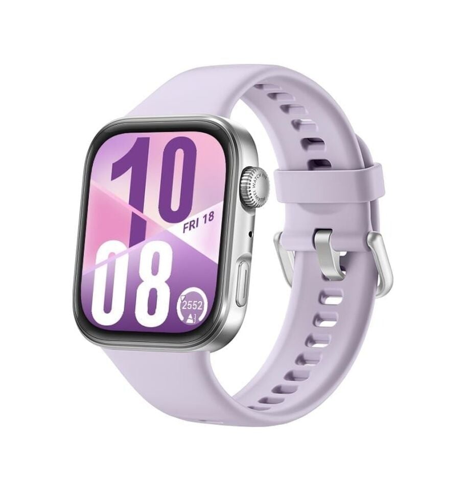 Huawei Watch Fit 4 Silikon Akıllı Saat (Distribütör Garantili) Mor