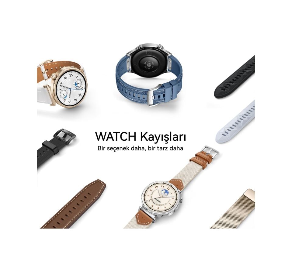 Huawei Watch GT 5 46 MM Akıllı Saat (Huawei Türkiye Garantili) Mavi