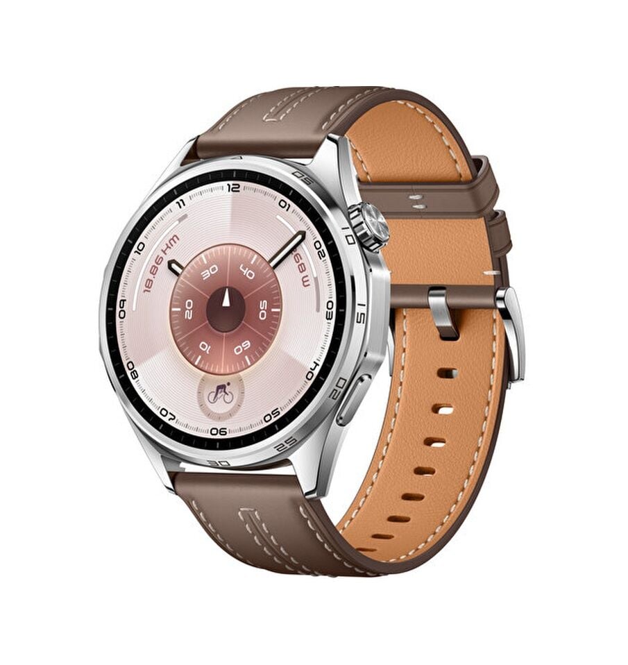 Huawei Watch GT 6 46 MM Akıllı Saat (Distribütör Garantili) Kahverengi