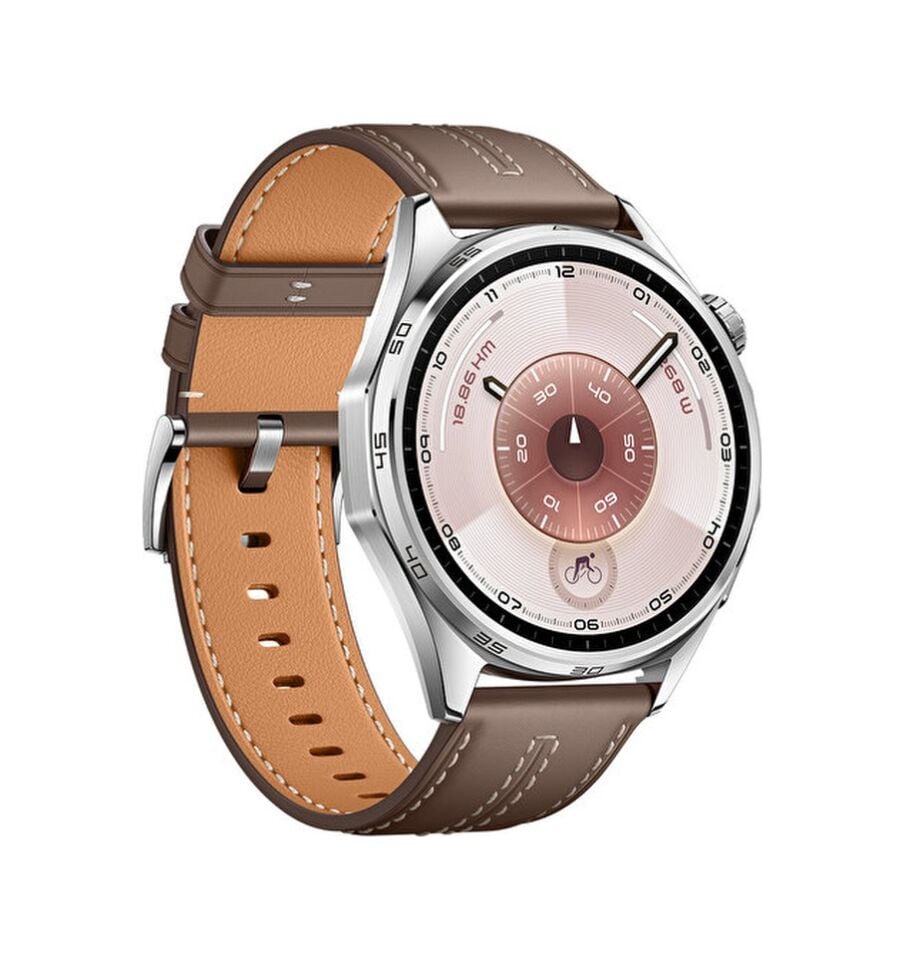 Huawei Watch GT 6 46 MM Akıllı Saat (Distribütör Garantili) Kahverengi