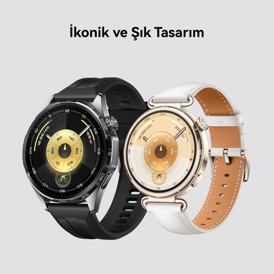 Huawei Watch GT 6 46 MM Akıllı Saat (Distribütör Garantili) Siyah
