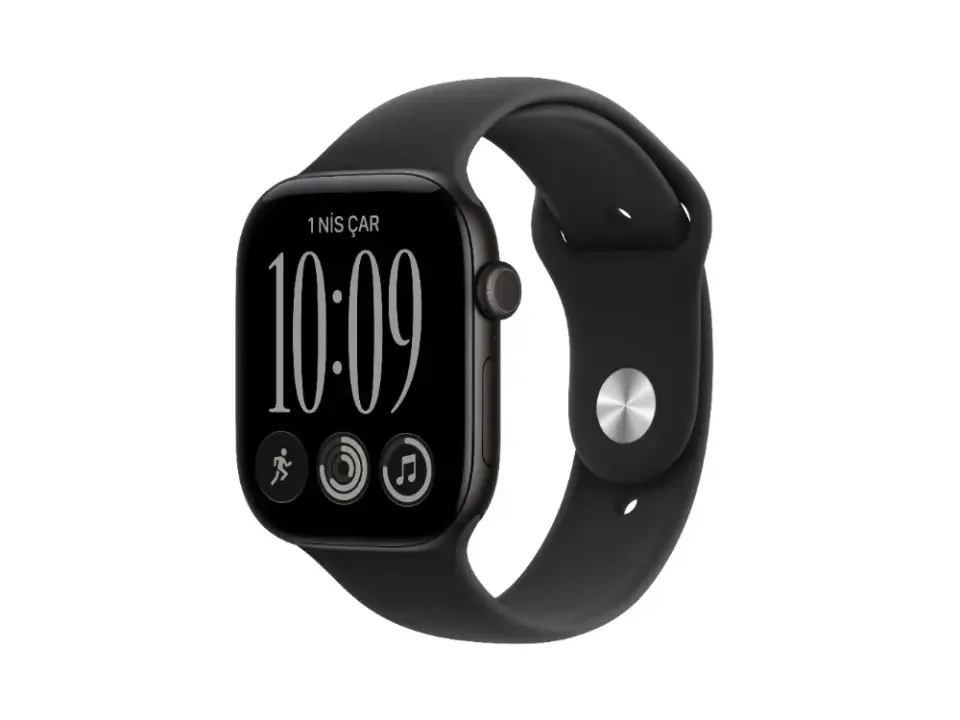 Apple Watch Series 12 GPS 46 mm Alüminyum Kasa ve Spor Kordon - M/L