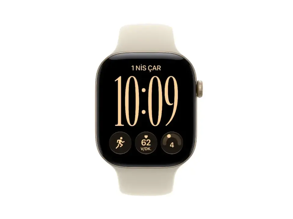 Apple Watch Series 12 GPS 46 mm Alüminyum Kasa ve Spor Kordon - M/L