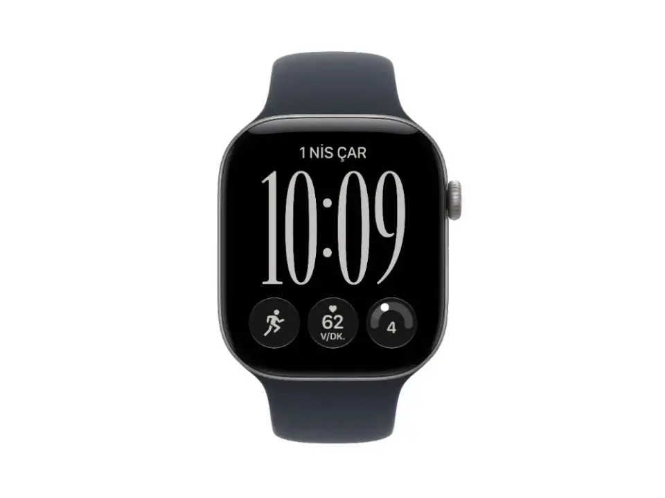 Apple Watch Series 12 GPS 46 mm Alüminyum Kasa ve Spor Kordon - M/L