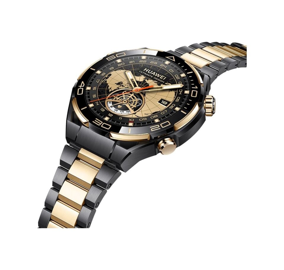 Huawei Watch Ultimate Design Akıllı Saat (Teşhir Üründür) Altın - Siyah