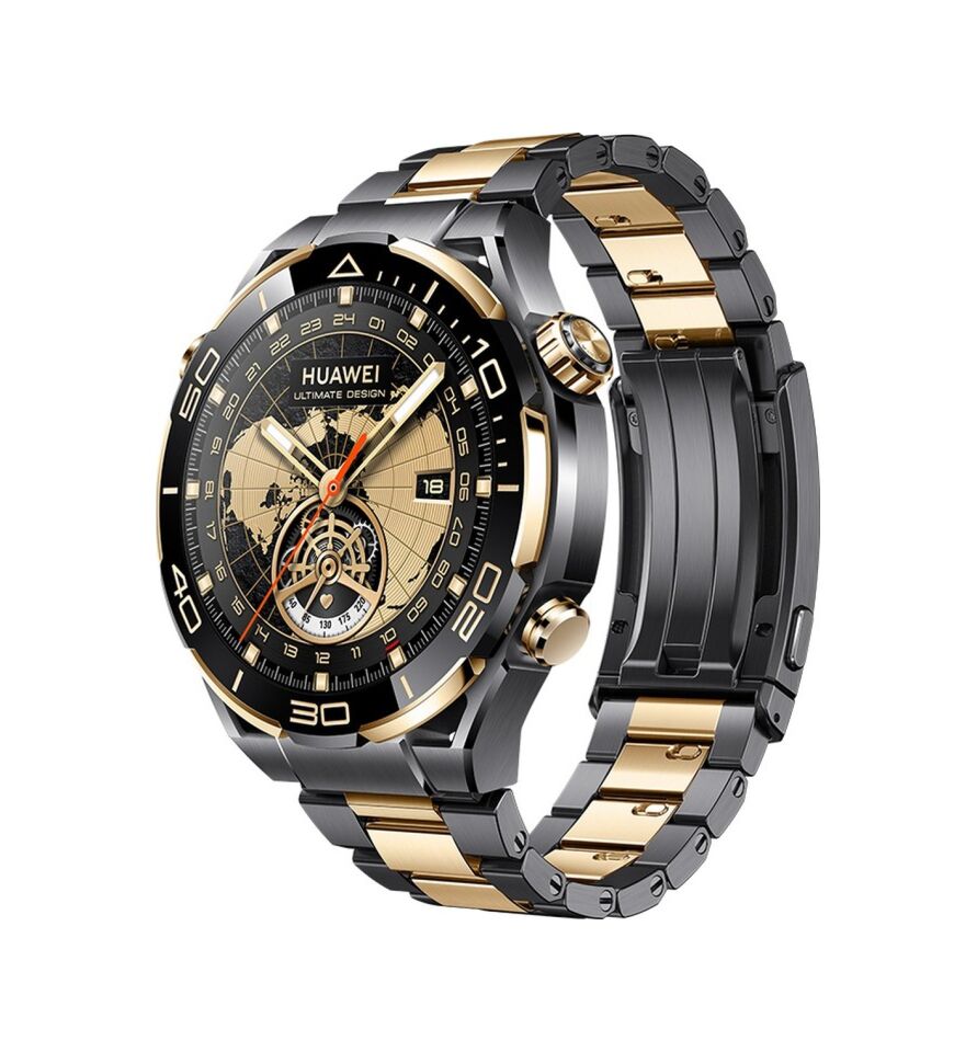 Huawei Watch Ultimate Design Akıllı Saat (Teşhir Üründür) Altın - Siyah
