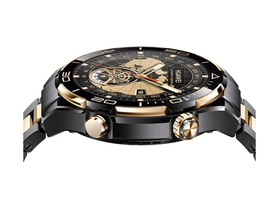 Huawei Watch Ultimate Design Akıllı Saat (Teşhir Üründür) Altın - Siyah