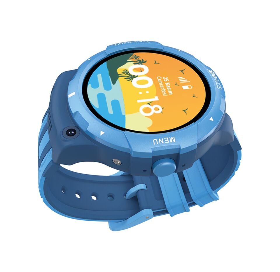 Ixtech Xee-Kids 11 SIM Kartlı Akıllı Çocuk Saati (Distribütör Garantili) Mavi
