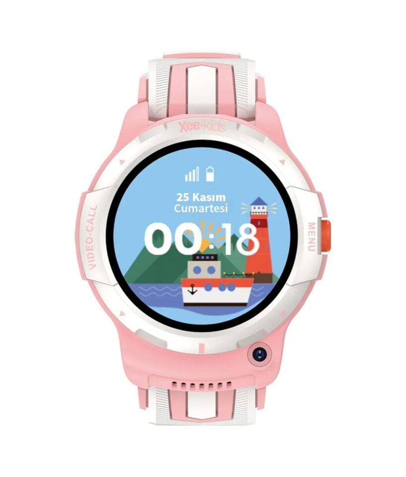 Ixtech Xee-Kids 11 SIM Kartlı Akıllı Çocuk Saati (Distribütör Garantili) Pembe