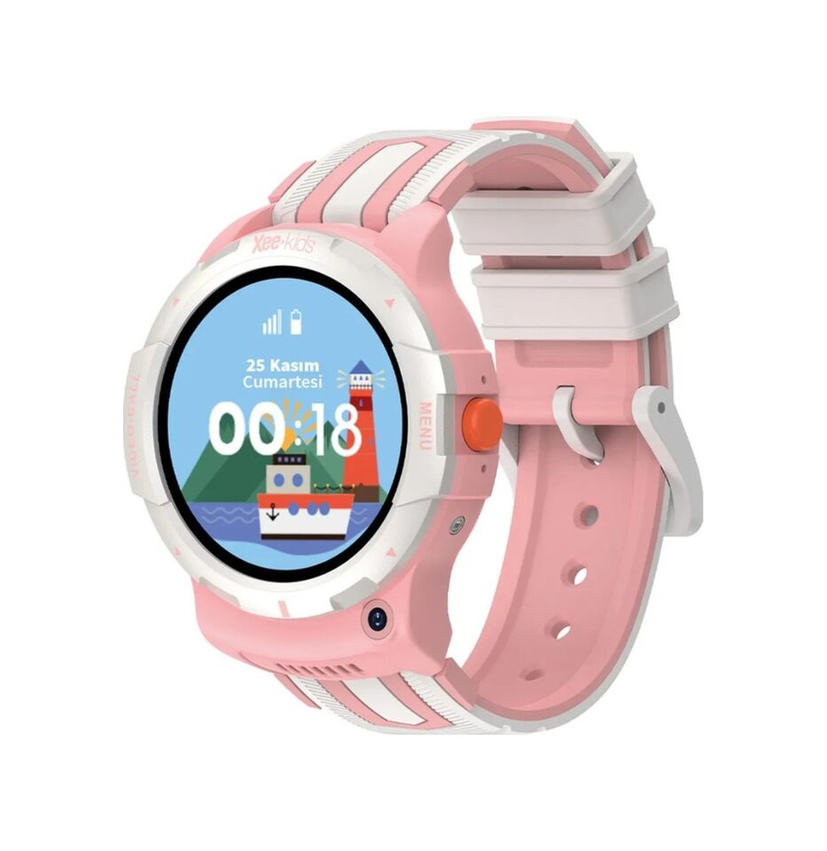 Ixtech Xee-Kids 11 SIM Kartlı Akıllı Çocuk Saati (Distribütör Garantili) Pembe