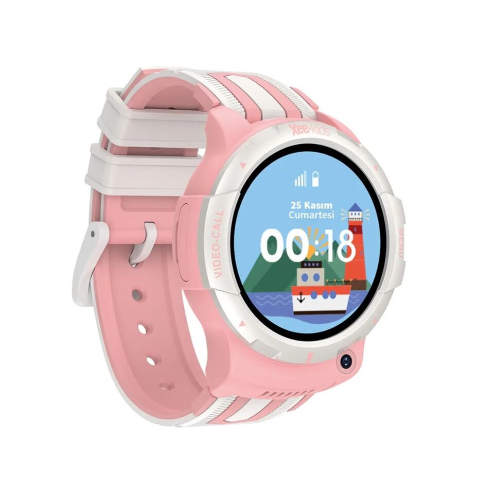 Ixtech Xee-Kids 11 SIM Kartlı Akıllı Çocuk Saati (Distribütör Garantili) Pembe