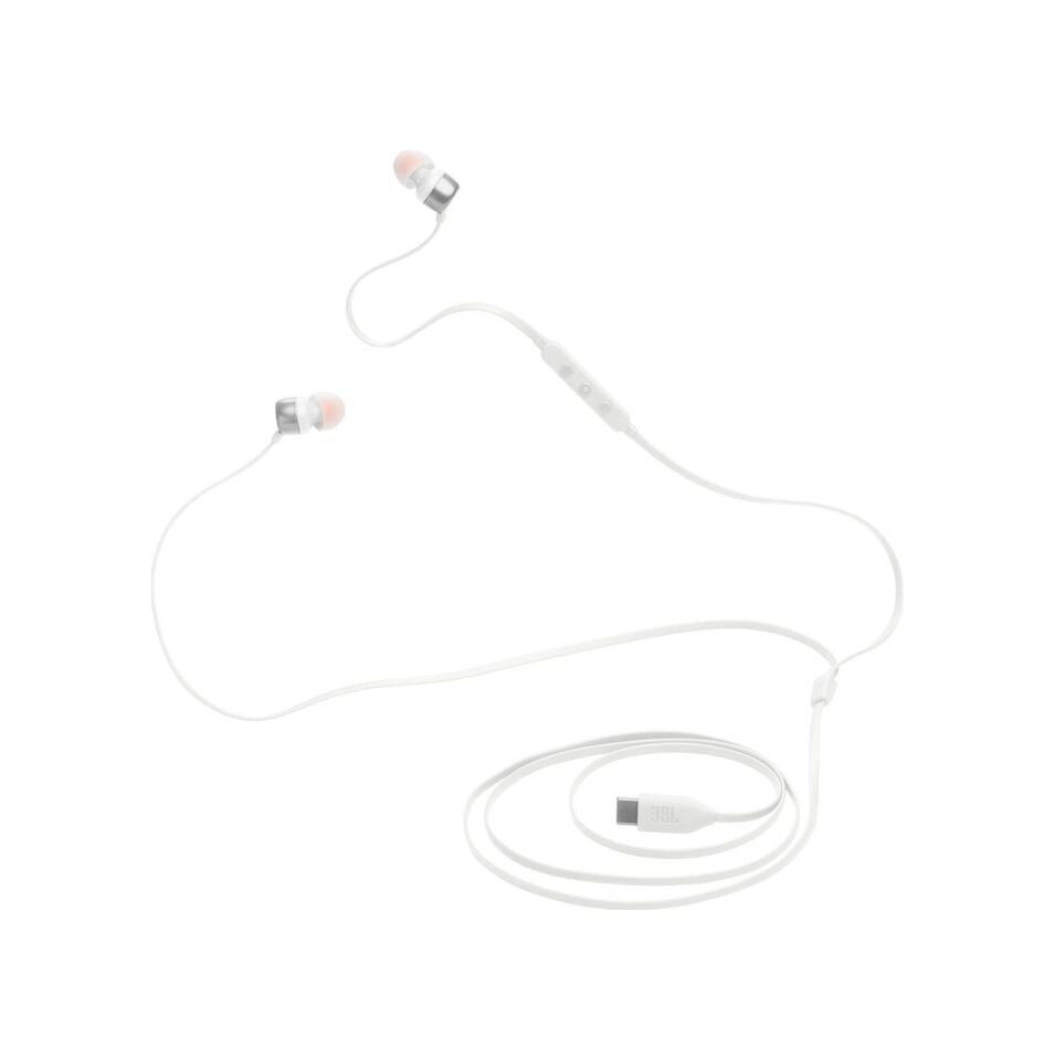 JBL Tune 310C USB-C Kulakiçi Kablolu Kulaklık Beyaz