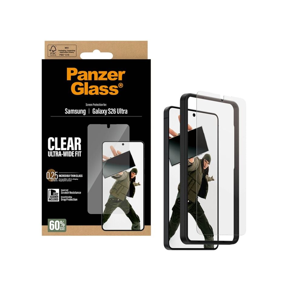 Panzerglass Samsung Uyumlu Galaxy S26 Ultra / Uwf Hizalama Aparatlı Ekran Koruyucu