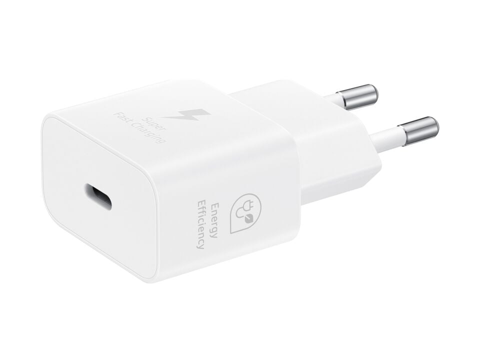 Samsung EP-T2510N Type C Hızlı Şarj Adaptörü 25W Beyaz