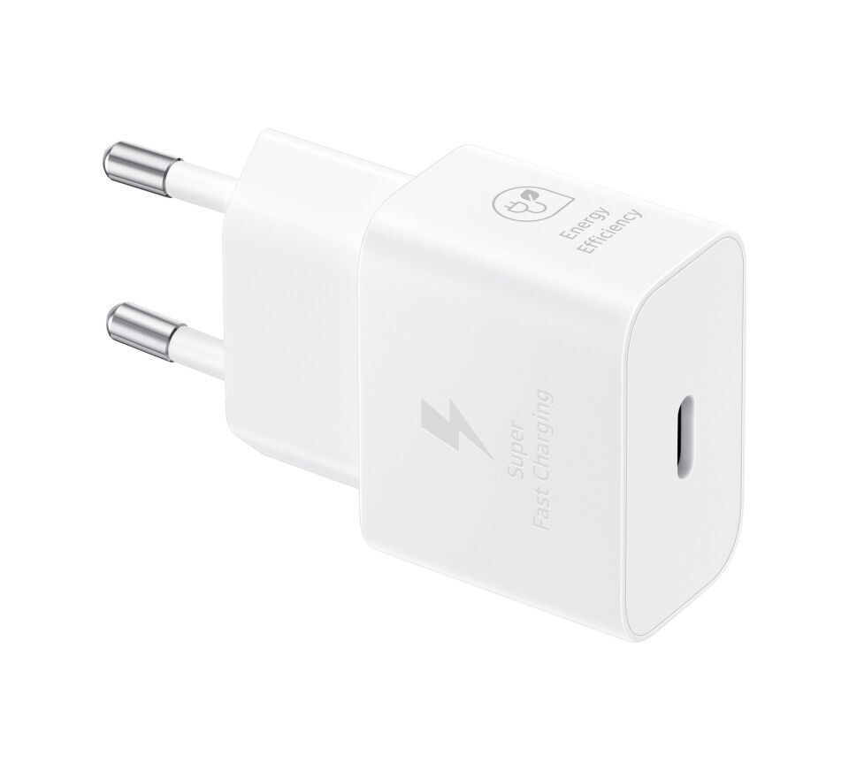 Samsung EP-T2510N Type C Hızlı Şarj Adaptörü 25W Beyaz