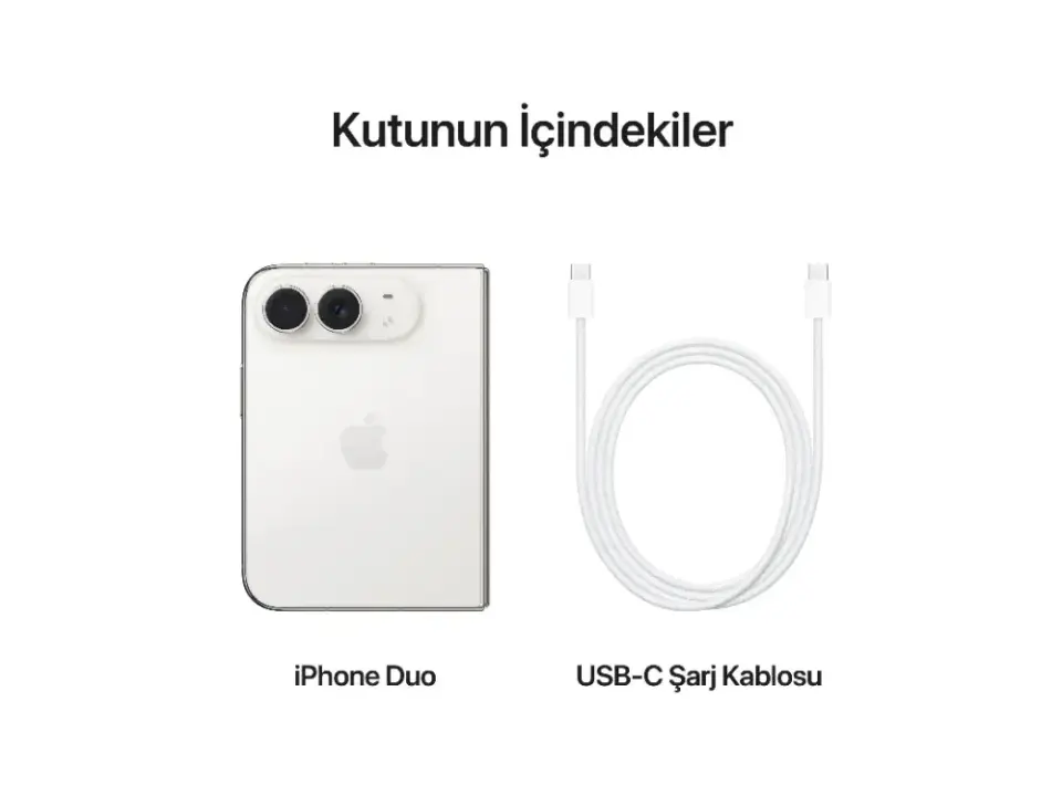iPhone Duo 1 TB ( Apple Türkiye Garantili ) Yıldız Rengi