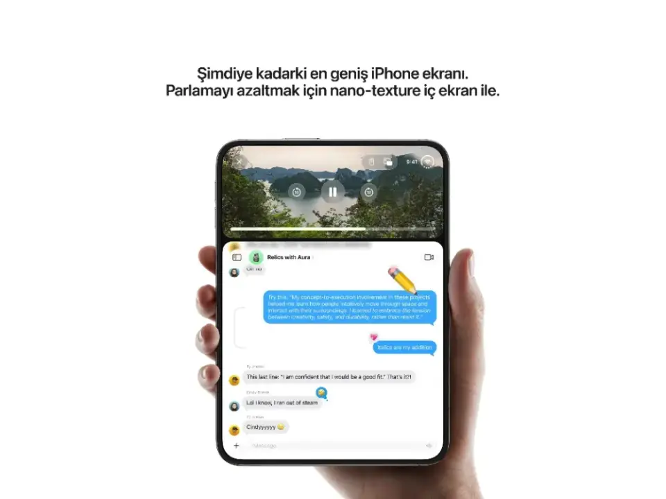 iPhone Duo 1 TB ( Apple Türkiye Garantili ) Gece Siyahı