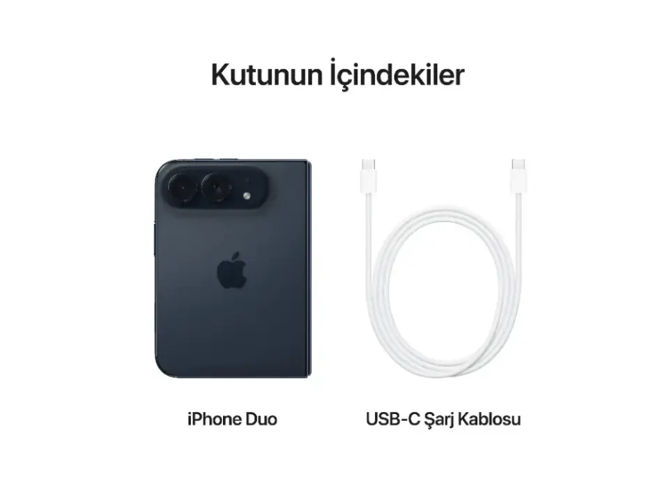 iPhone Duo 2 TB ( Apple Türkiye Garantili ) Gece Siyahı
