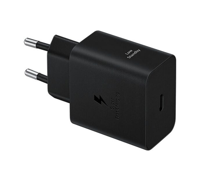Samsung Uyumlu EP-T4511X Type-C 45 W Süper Hızlı Şarj Cihazı Siyah