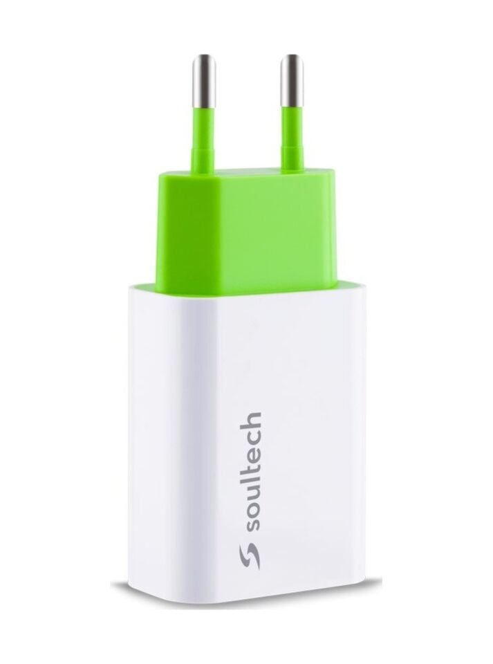 Soultech 1.1A Apple Uyumlu iPhone 4G/4S Comfort Seyahat Şarjı + Usb Kablo - S