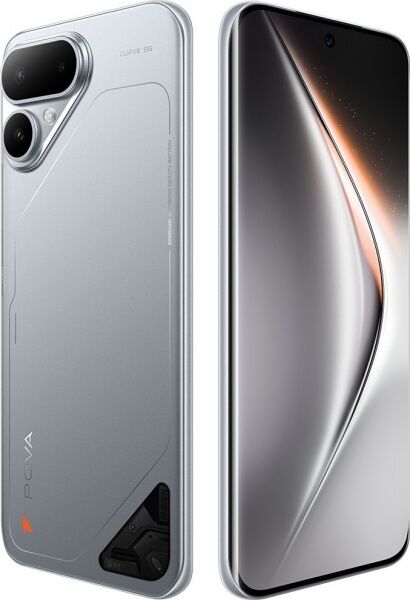 Tecno Pova Curve 2 128 GB (Tecno Türkiye Garantili) Gümüş 128 GB
