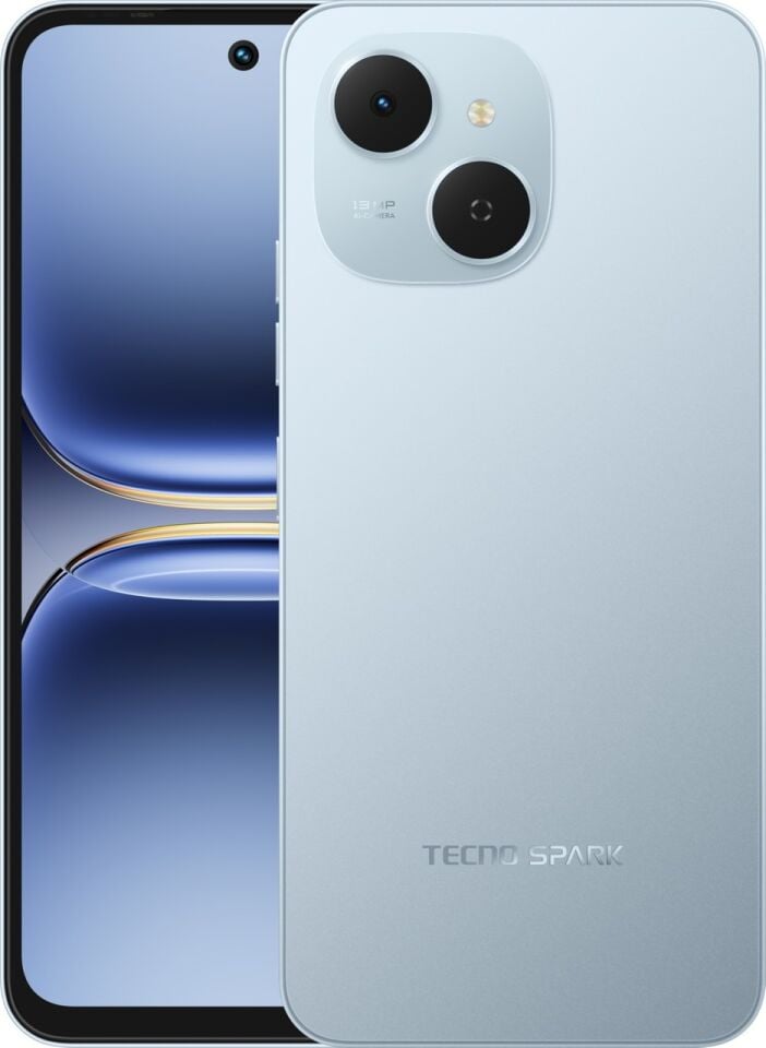 Tecno Spark 40C 4 GB 128 GB (TECNO Türkiye Garantili) Mavi 128 GB