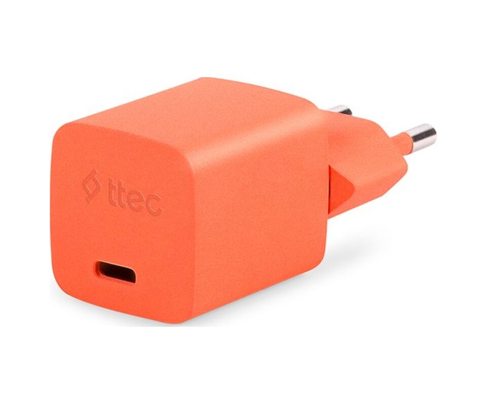 Ttec Smartcharger Gan 20w Pd Seyahat Hızlı Şarj Aleti + Usb-c - Lightning 120cm Kablo Neon 2scg20ln